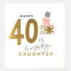 Best CAROLINE GARDNER Stack Of Presents 40Th Birthday Card For Daughter