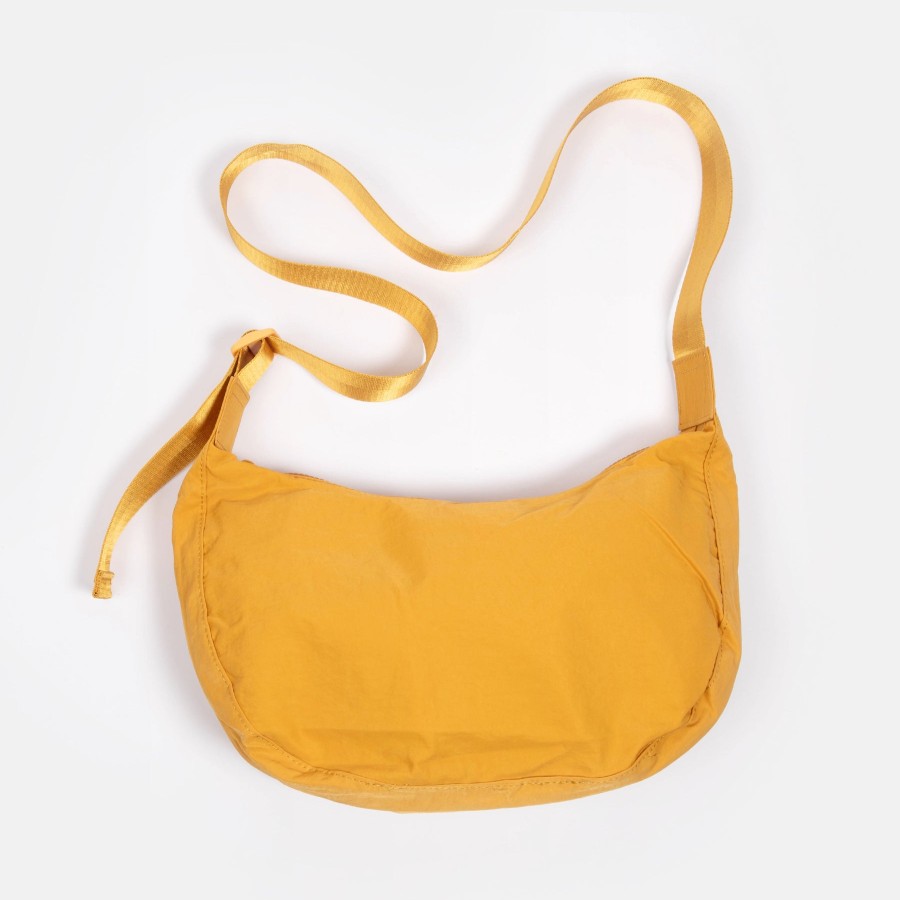 New FASHION CITY Mustard Yellow Nylon Crossbody Bag