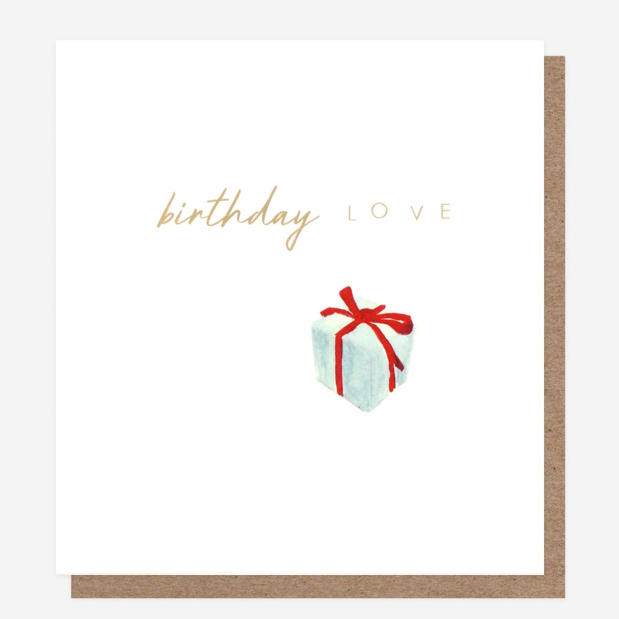 Online Caroline Gardner Present Love Birthday Card