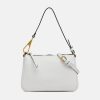 Best GIANNI White Leather Brooke Shoulder Bag