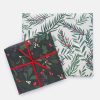 Wholesale CAROLINE GARDNER Holly & Mistletoe Double Sided Christmas Wrapping Paper