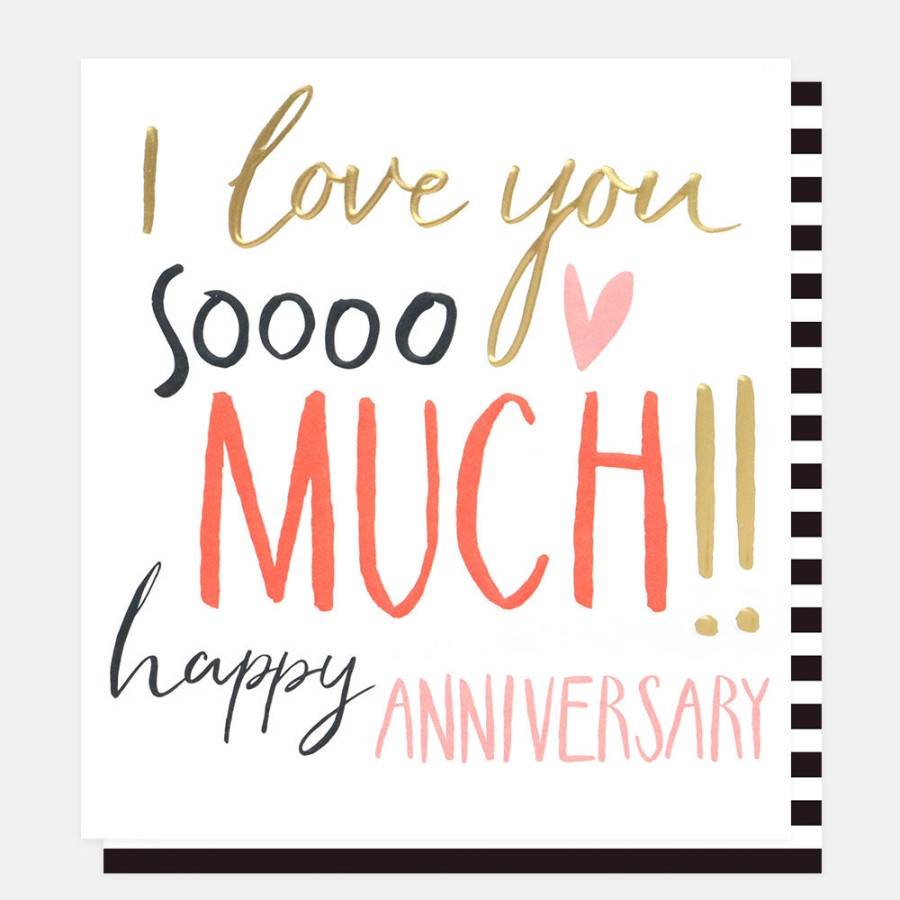 New Caroline Gardner Love You Soooo Much Anniversary Card