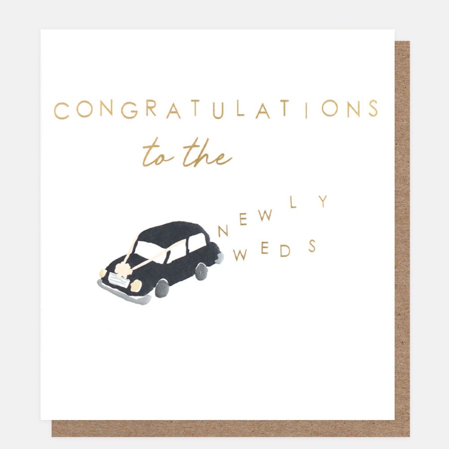 Online Caroline Gardner To The Newlyweds Car Wedding Card