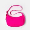 Online FASHION CITY Fuchsia Pink Nylon Crossbody Bag