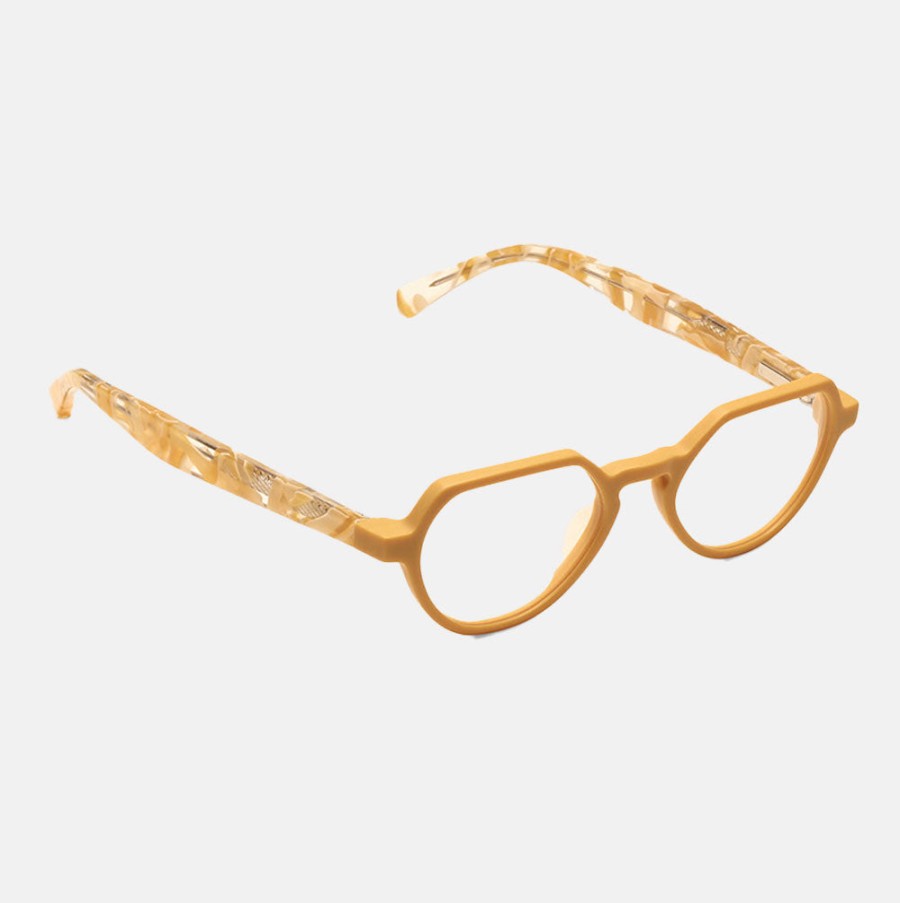 New Eyebobs Yellow 'Bona Fide' Reading Glasses