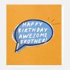 Wholesale Caroline Gardner Speech Bubble Birthday Card For Brother