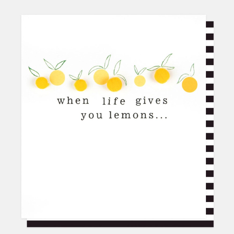 Wholesale CAROLINE GARDNER Pom Pom Lemons Everyday Card