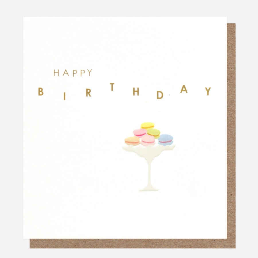 Hot Caroline Gardner Macaroons Birthday Card