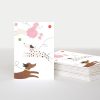 Best CAROLINE GARDNER Leaping Dogs Blank Notecards Pack Of 10