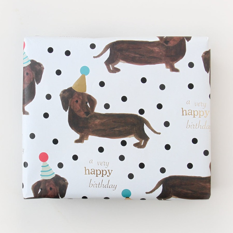 Best Caroline Gardner Sausage Dog Wrapping Paper