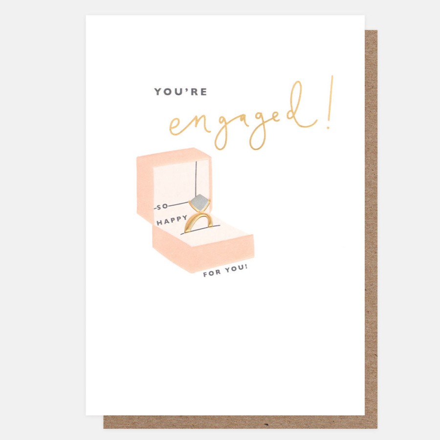 Online Caroline Gardner Ring Box Engagement Card