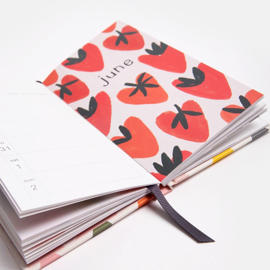 Clearance Portico Multi Hearts 2024 Slim Diary