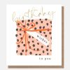 New CAROLINE GARDNER Birthday Wishes Spotty Present Birthday Card