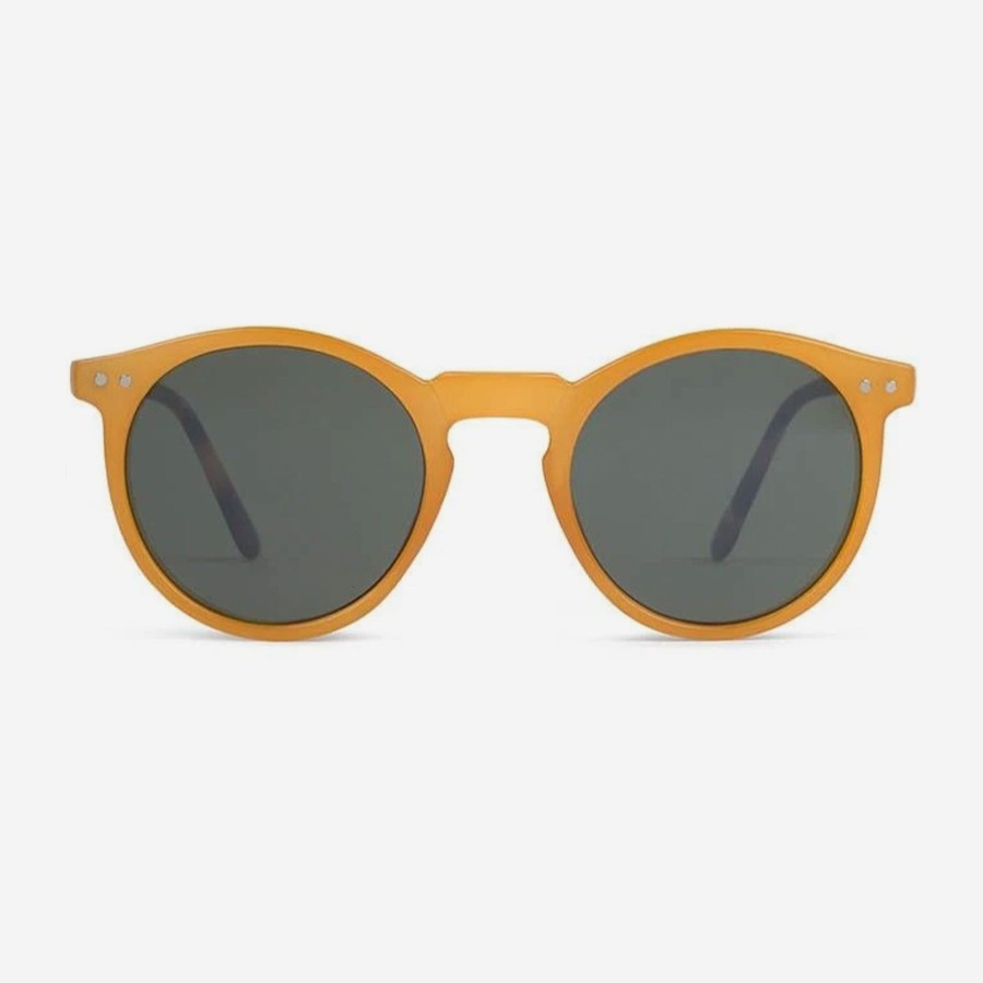 Wholesale CHARLY THERAPY Mustard Charles Round Sunglasses