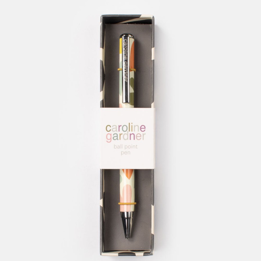 New CAROLINE GARDNER Multi Hearts Boxed Pen