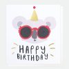 Online Caroline Gardner Party Koala Party Birthday Card