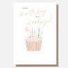 Clearance Caroline Gardner Cupcake Birthday Card For Friend