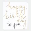 Best Caroline Gardner Calligraphy Happy Birthday Card