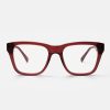 Hot EYEBOBS 1 Red Matte Kvetcher Reading Glasses