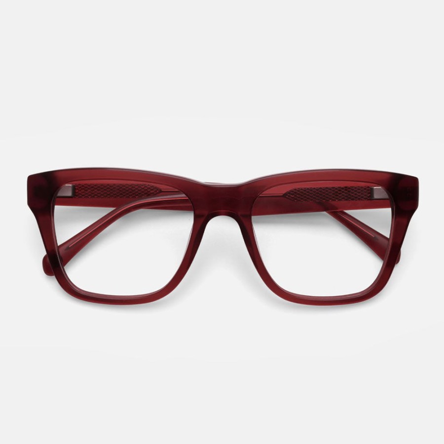 Hot EYEBOBS 1 Red Matte Kvetcher Reading Glasses