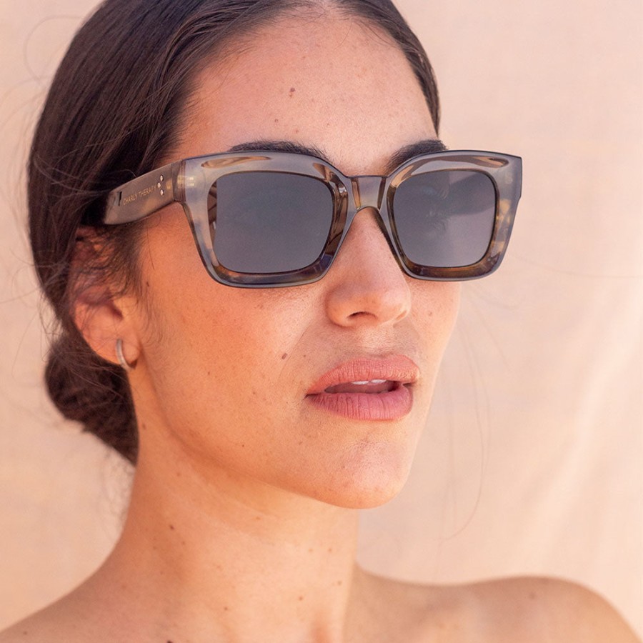 New CHARLY THERAPY Havana Rosie Sunglasses