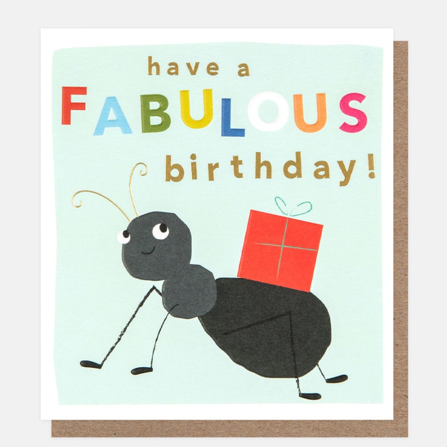 Best CAROLINE GARDNER Have A Fabulous Birthday Ant Birthday Card