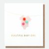 Online Caroline Gardner Mini Poms Beautiful New Baby Girl Card