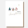 New CAROLINE GARDNER Merry Christmas Three Wise Men Card