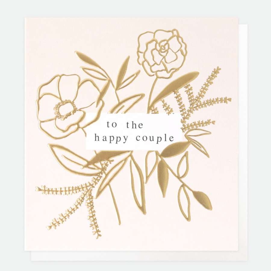 Clearance Caroline Gardner Happy Couple Wedding Card