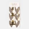 Online CAROLINE GARDNER Gold Bulldog Clips Set Of 6