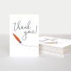 Online Caroline Gardner Pen Thank You Notecards Pack Of 10