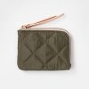 Wholesale CAROLINE GARDNER Khaki Quilted Corner Purse