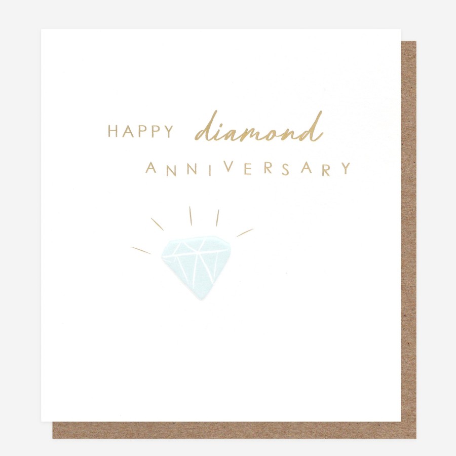 Clearance Caroline Gardner Diamond Anniversary Card