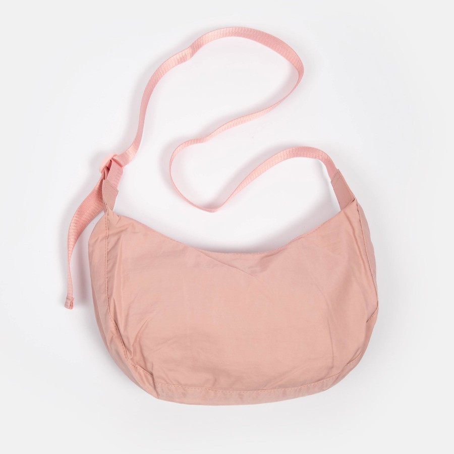 Best FASHION CITY Light Pink Nylon Crossbody Bag