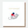 Best Caroline Gardner Mini Poms Cat Birthday Card