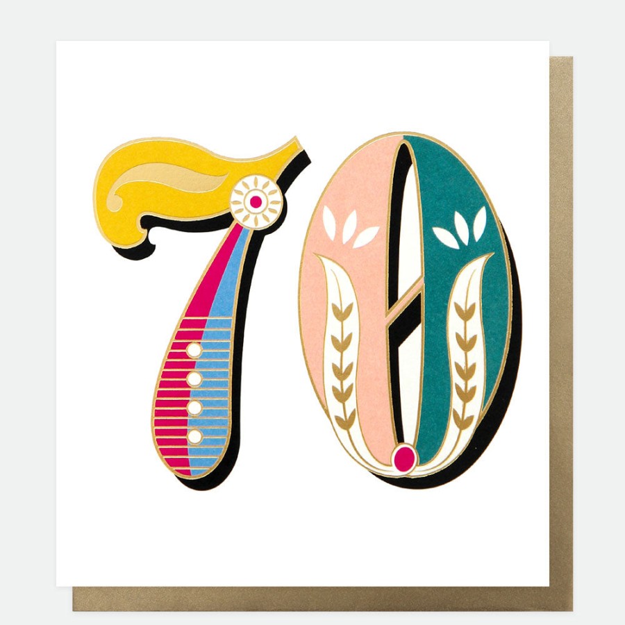 Hot Caroline Gardner Carnival 70Th Birthday Card