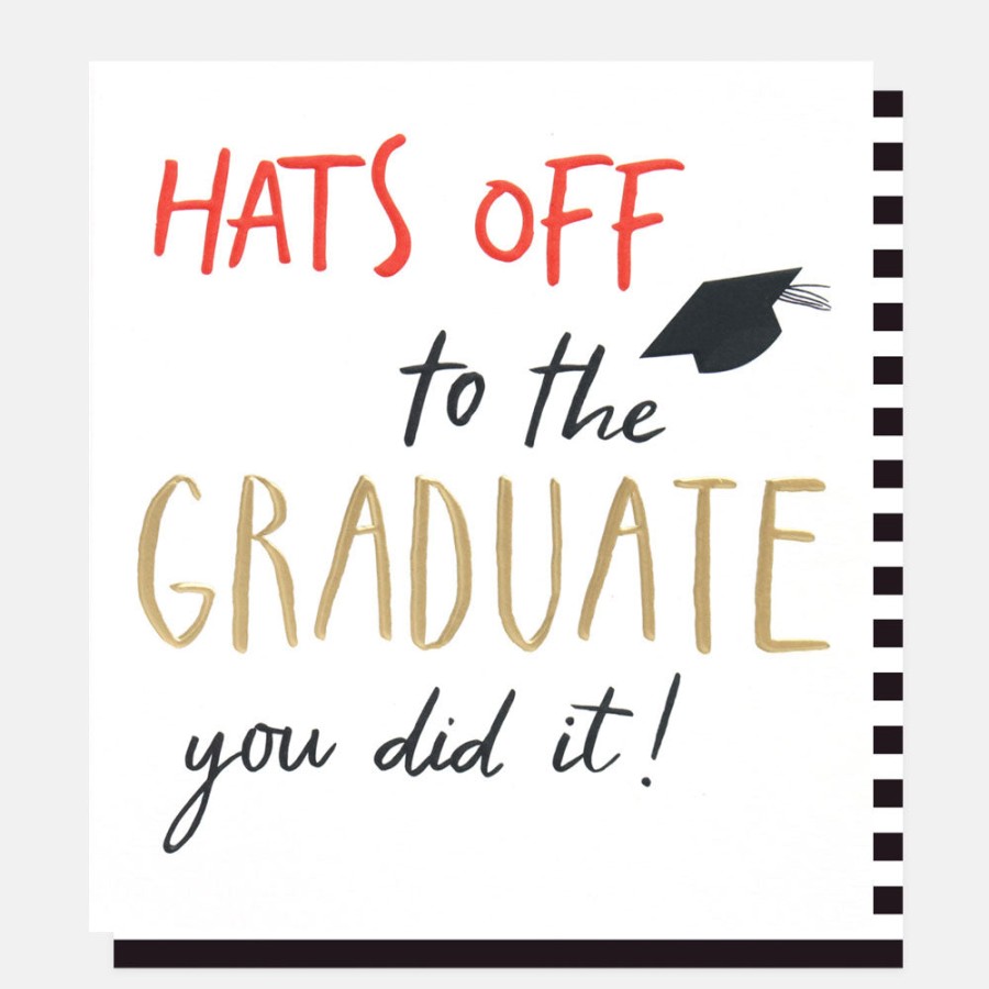 Hot CAROLINE GARDNER Hats Off Graduation Card