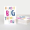 Hot Caroline Gardner A Great Big Thank You Notecards Pack Of 10