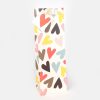 Clearance Caroline Gardner Jumbled Hearts Bottle Gift Bag