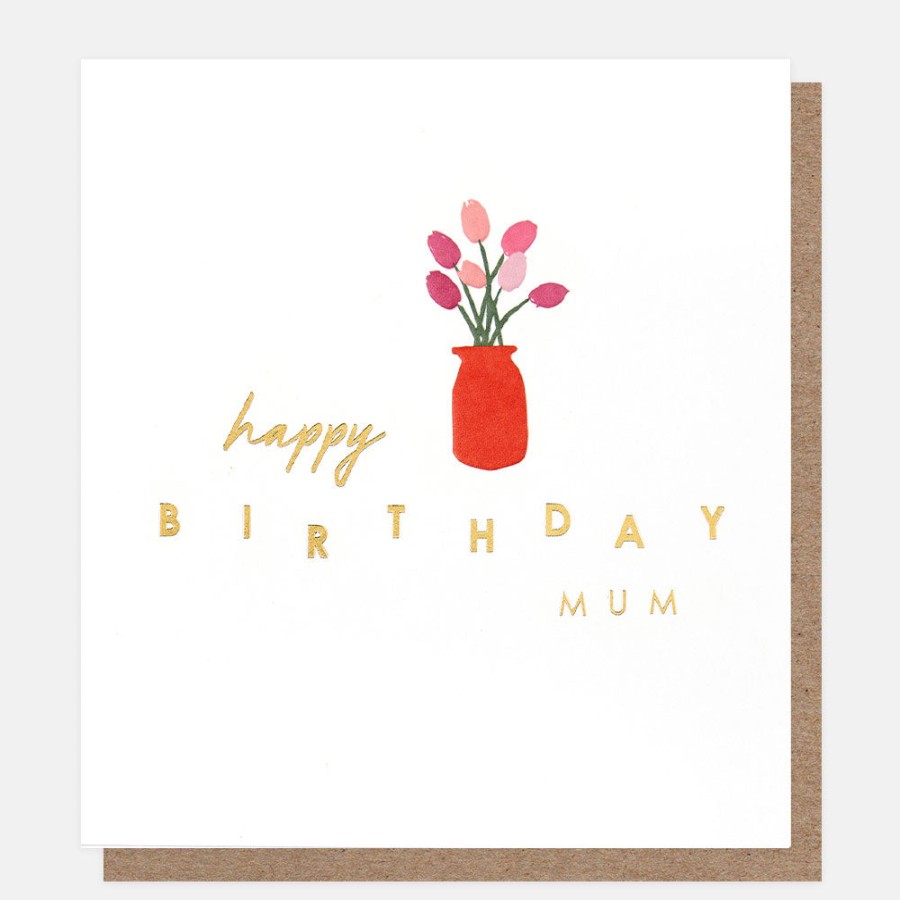 Hot Caroline Gardner Tulips Birthday Card For Mum