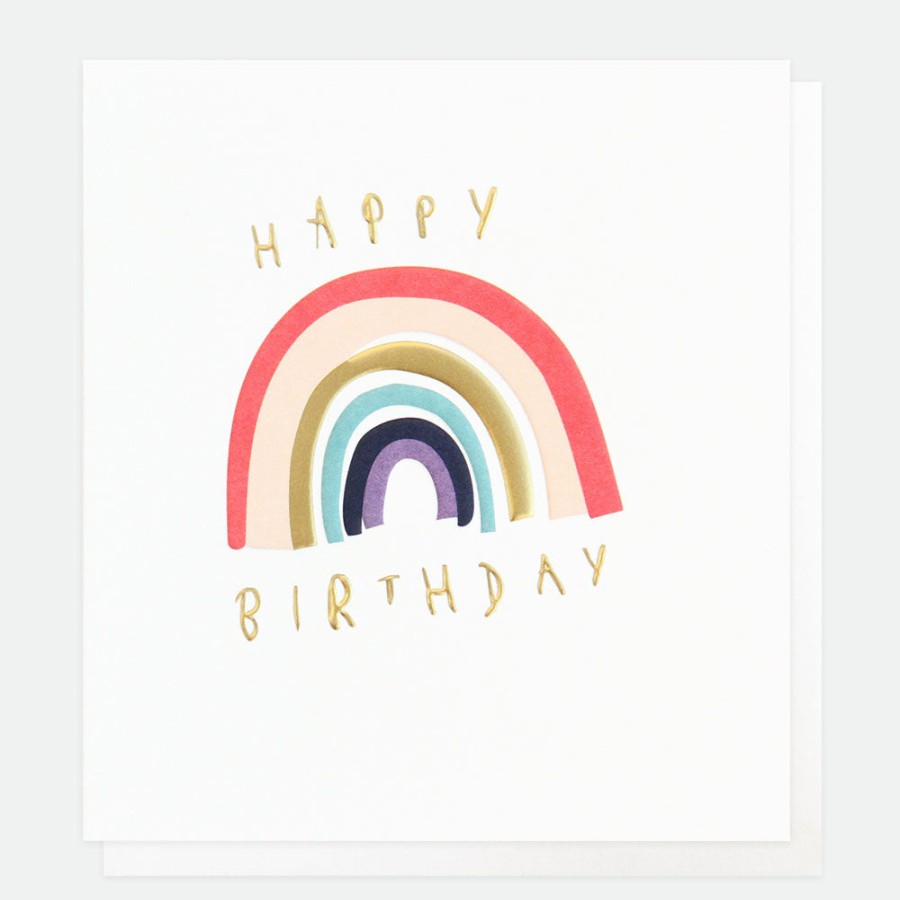 New Caroline Gardner Rainbow Birthday Card