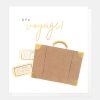 Clearance Caroline Gardner Bon Voyage Suitcase Leaving Card