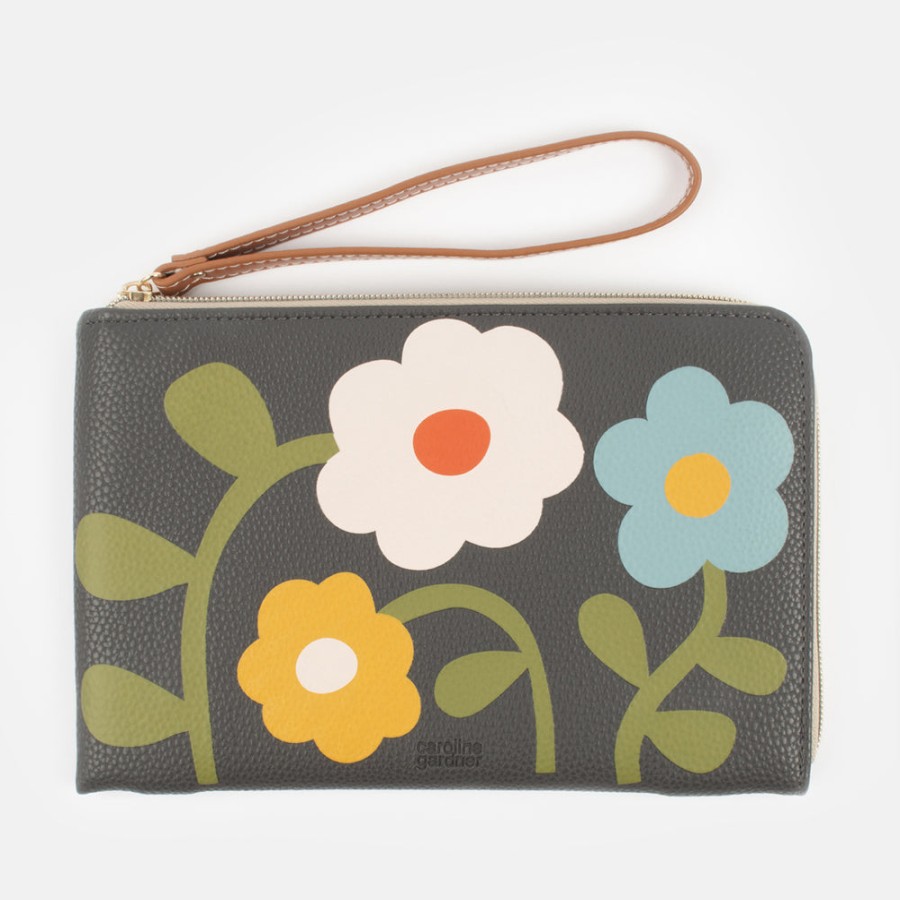 Best CAROLINE GARDNER Multi Floral Travel Pouch