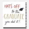 Best CAROLINE GARDNER Hats Off Graduation Card