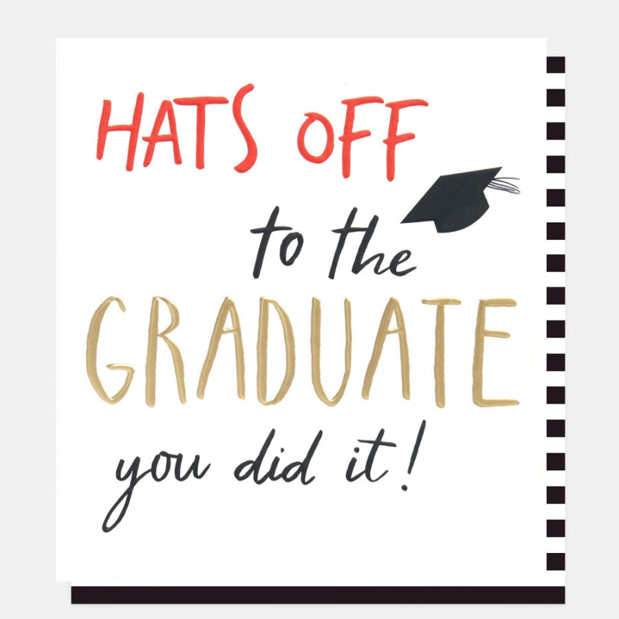 Best CAROLINE GARDNER Hats Off Graduation Card