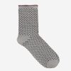 Best BECK SONDERGAARD Silver Small Dot Sparkle Socks