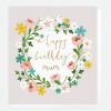 Best Caroline Gardner Floral Garland Happy Birthday Card For Mum