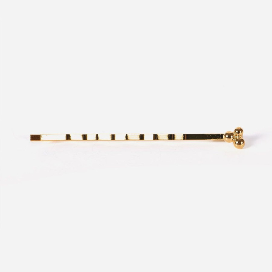 New TITLEE Astoria 24K Gold Gilded Hair Slide