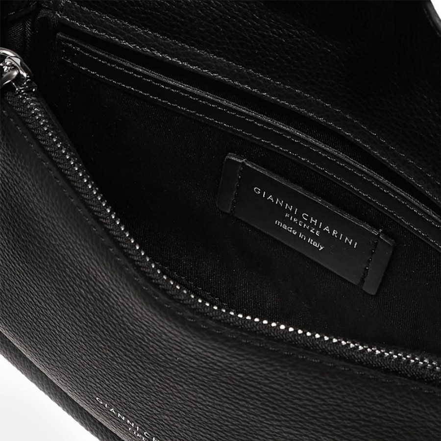 Clearance GIANNI Black Leather Ally Bag