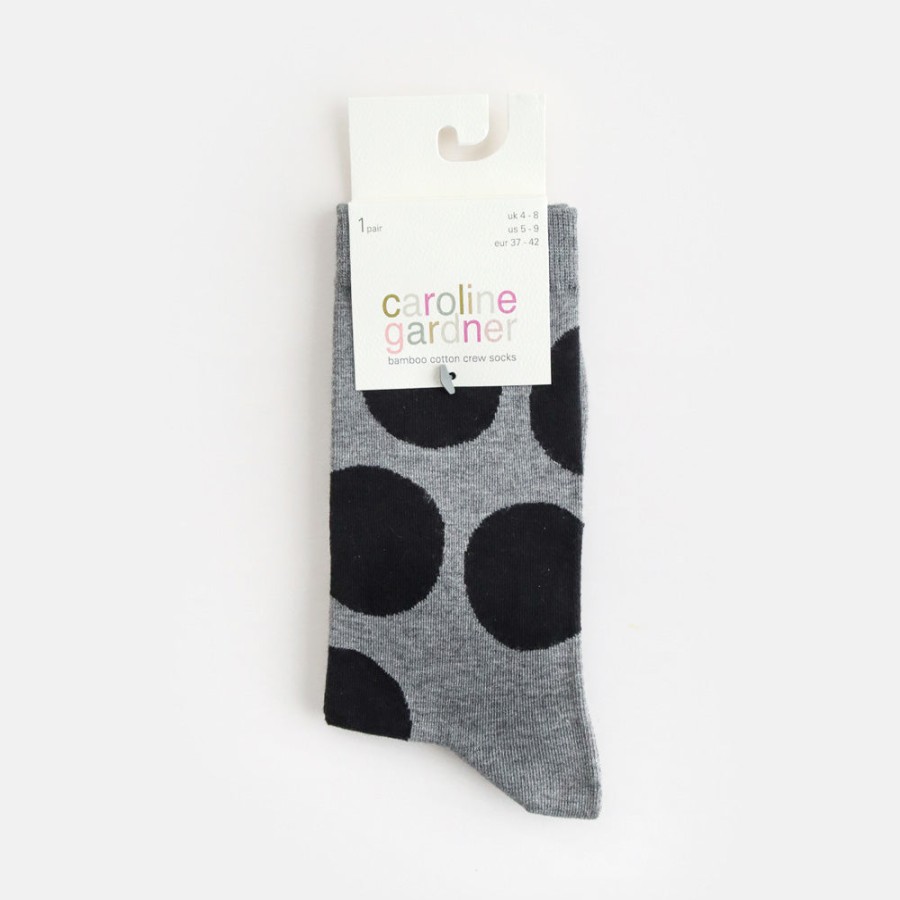 New Caroline Gardner Big Spots Socks